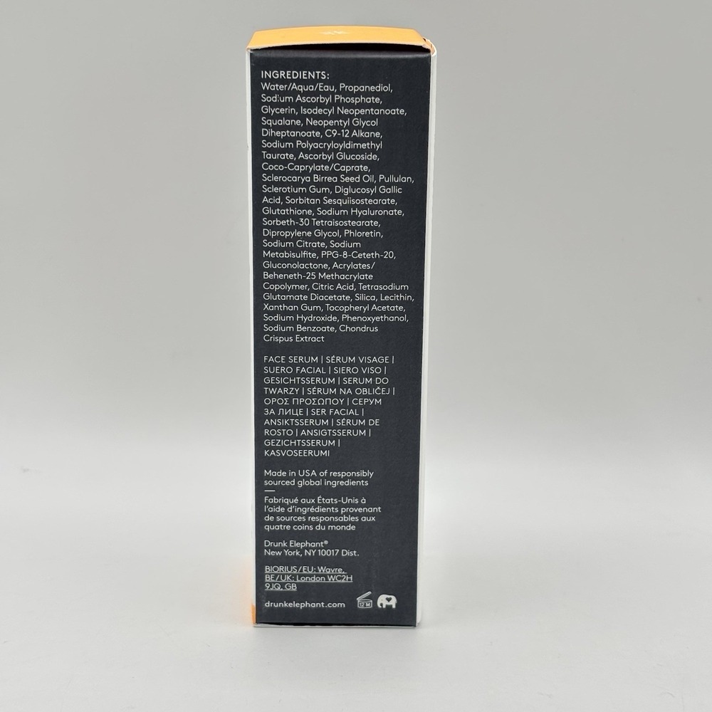 Drunk Elephant C-Luma Hydrabright Serum Hydrate + Illuminate Size 30mL 1 Oz NEW - Picture 2 of 5